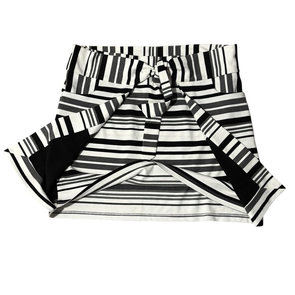 CAbi Striped Grandstand Ponte Skirt -‎ Large - Picture 3 of 6
